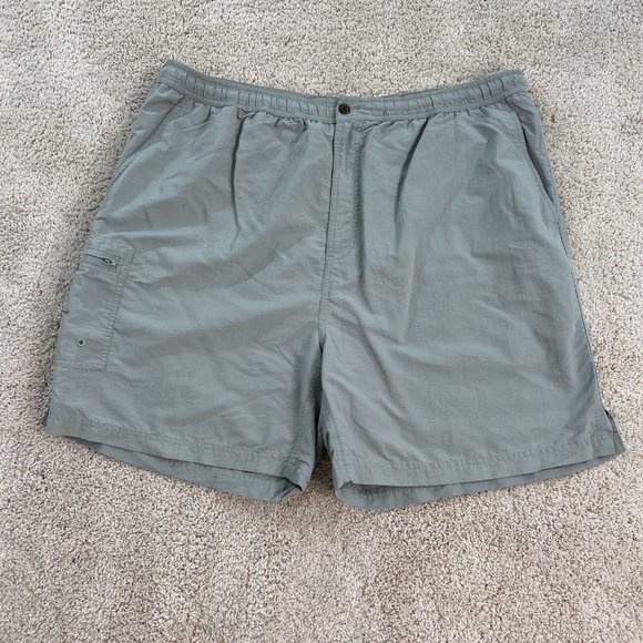 Tommy Bahama Mens Swim Trunks XL Bathing Suit Board Shorts Swimsuit Gray Green - Picture 1 of 12